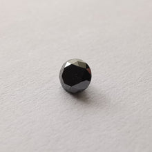 Įkelti vaizdą į galerijos rodinį, Natūralus juodas briliantas 4.0 mm 0.33 ct - bendras vaizdas