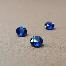 Įkelti vaizdą į galerijos rodinį, Natūralus mėlynas safyras 3.0 mm