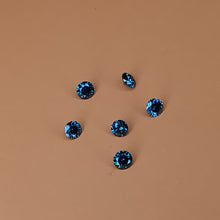 Įkelti vaizdą į galerijos rodinį, Natūralūs apdoroti mėlyni deimantai - 2.5-2.7 mm