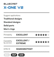 Įkelti vaizdą į galerijos rodinį, Liejamoji derva BlueCast X-One V2
