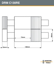 Įkelti vaizdą į galerijos rodinį, Valcai DRM C130 RE, Durston Tools - velenų schema