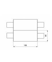 Įkelti vaizdą į galerijos rodinį, Valcai FSM130 Double, Durston Tools - plokščių ritinių schema