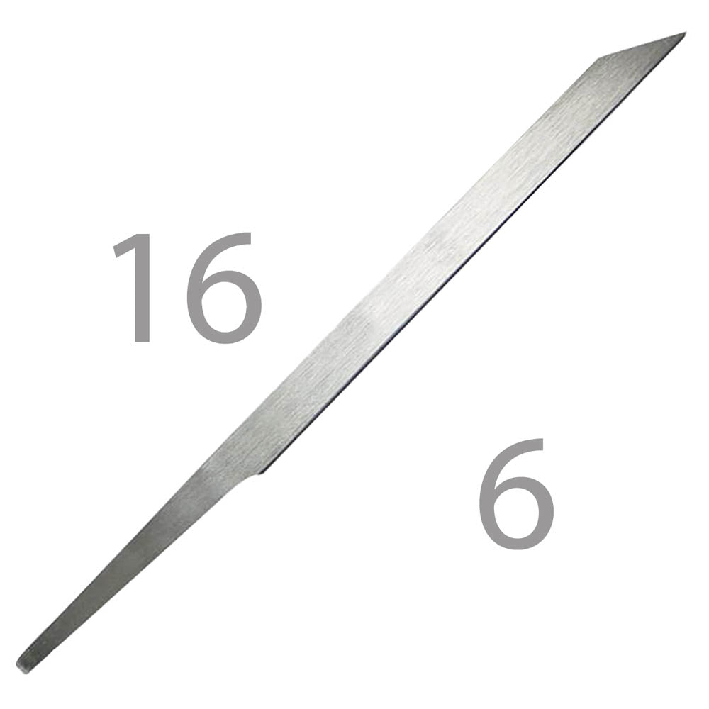 Tiesių linijų štichelis „Straight Line Graver, 16-6“