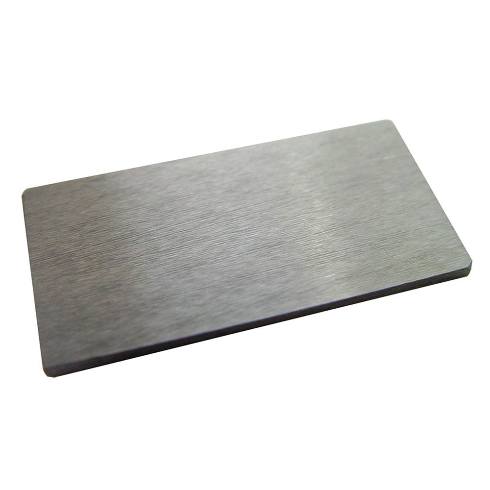 Praktikavimo plokštelė „Practice Plate, 25.4 × 50.8 mm, 416 Stainless Steel“ (iš nerūdijančio plieno)