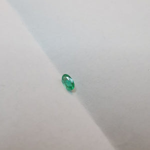 Natūralus smaragdas 5x3 mm