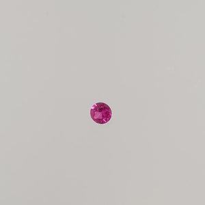 Natūralus rožinis safyras 3.0 mm