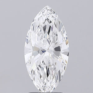 Laboratorinis deimantas Marquise (markizės) formos deimantas 2.04 ct E VS1