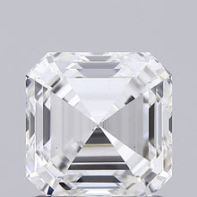 Įkelti vaizdą į galerijos rodinį, Laboratorinis deimantas, Asscher formos, 6.3 mm E VS1, 1.59 ct
