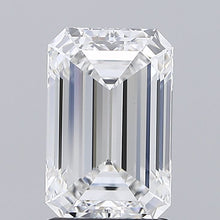Įkelti vaizdą į galerijos rodinį, Laboratorinis deimantas Emerald (smaragdo) formos, 2.05 ct E VVS2
