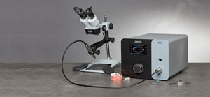 Lampert PUK D6 taškinio suvirinimo sistema dantų technikams - su mikroskopu SM6