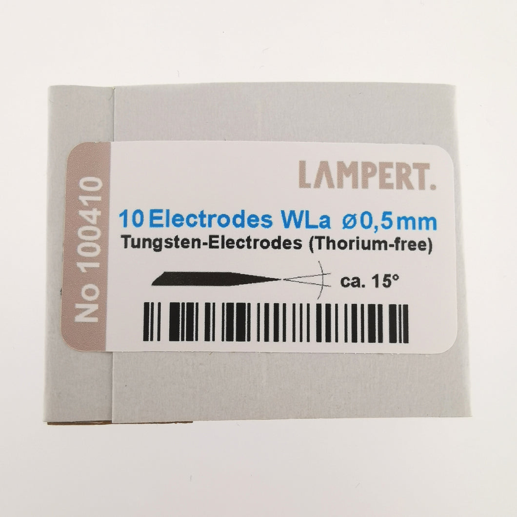 Lampert WLa elektrodai PUK5.1 sistemai - 0.5 mm
