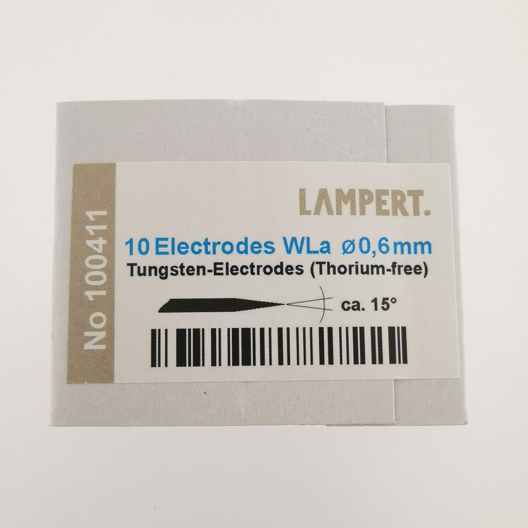 Lampert WLa elektrodai PUK5.1 sistemai - 0.6 mm
