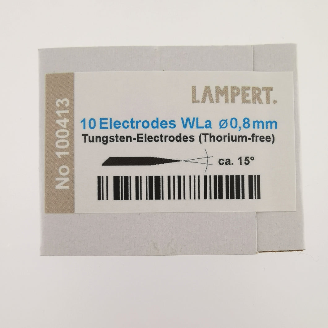 Lampert WLa elektrodai PUK5.1 sistemai - 0.8 mm