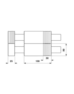 Valcai Mini C100E, Durston Tools - volų schema
