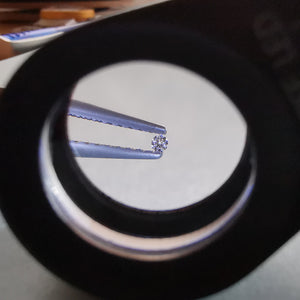 Natūralus briliantas, 1,4 mm F VS1