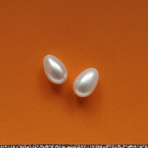 Gėlavandenių perlų pora 12x8 mm