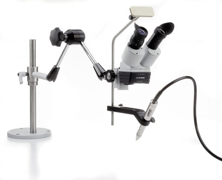 SMG mikroskopas, šarnyrai, Lampert